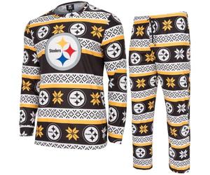 FOCO NFL Winter XMAS Pyjama Set - Pittsburgh Steelers - XL