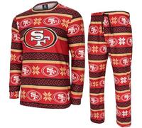 FOCO NFL Winter XMAS Pyjama Set - San Francisco 49ers - M