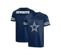 FOCO NFL Women's Officially Licensed Primary Logo Game Day Team Jersey, Dallas Cowboys - Navy, Large