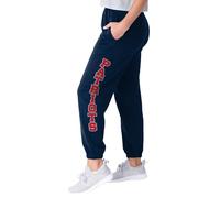 FOCO NFL Women's Officially Licensed Team Color Primary Logo Prime Time Football Sweatpants Joggers Pants, New England Patriots, XL