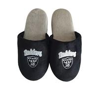 FOCO NFL Womens Slide Slippers, Las Vegas Raiders, L