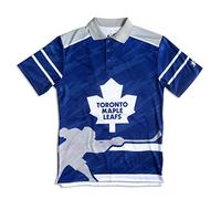FOCO NHL Toronto Maple Leafs Polyester Thematic Polo Shirt, XX-Large Blue