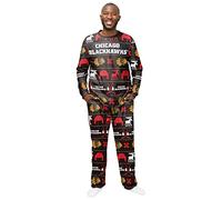 FOCO NHL Winter XMAS Pajama Set - Chicago Blackhawks - L