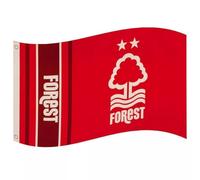 FOCO Nottingham Forest FC Sports Team Flag, Green, Red, Logo, English Premier League, Foldable, Polyester, Pole Mount, Machine Wash