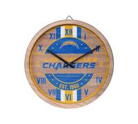 FOCO Oakland Raiders NFL Barrel Wall Clock