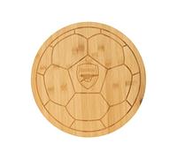FOCO Official Arsenal FC Football Cheese Charcuterie Bamboo Platter Serving Board