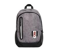 FOCO Official Fulham FC Heather Grey Football Backpack Rucksack Bag