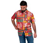 FOCO Official Liverpool FC Men's Football Summer Tiki Shirt Medium