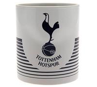 Tottenham Hotspur FC Official Ceramic Mug (One Size) (White/Black)