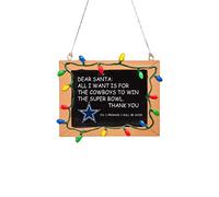 FOCO Official NFL Dallas Cowboys Resin Chalkboard Sign