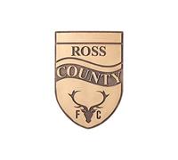 FOCO Official Ross County FC Bronze Effect Football Crest Wall Sign