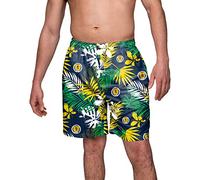FOCO Official Scotland SFA Men's Football Tropical Beach Shorts Small