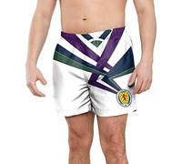 FOCO Official Scotland SFA Retro Football Beach Shorts Small