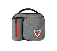 FOCO Official Wales Grey Football Lunch Bag with Bottle Holder