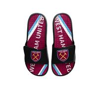 FOCO Officially Licenced West Ham United FC Mens Pool Shower Sliders Size 8/9