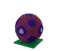 FOCO Officially Licensed Newcastle United FC BRXLZ 3D Bricks Football Construction Toy Model In Alternate Team Colour