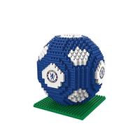 FOCO Officially Licensed 3D Football BRXLZ Bricks Building Construction Toy in Alternative Team Colours (Chelsea FC)