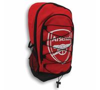 FOCO Officially Licensed Arsenal FC Big Logo Bungee Backpack - Official Football Merchandise, School & Travel Bag for Kids & Adults