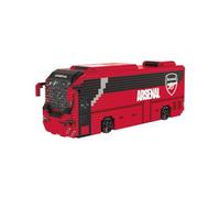 FOCO Officially Licensed Arsenal FC Football BRXLZ Bricks 3D Coach Toy Model - Premier League Construction Toy - 1347 Pieces - Ages 12+ - Sports Merchandise