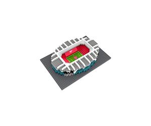 FOCO Officially Licensed Arsenal FC Emirates 3D Bricks Mini BRXLZ Football Stadium Construction Set - Premier League Model - 1,072 Pieces - Ages 12+ - Sports Merchandise