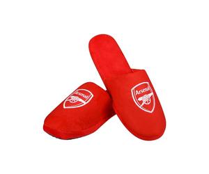 FOCO Officially Licensed Arsenal FC Men's Split Colour Football Slippers Medium Size 8-9
