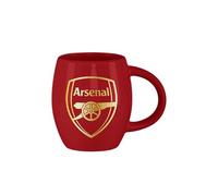 FOCO Officially Licensed Arsenal FC Metallic Slogan Tea Tub Mug