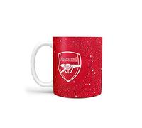 FOCO Premier League Football Arsenal Fan Paint Splatter Coffee Tea 375ml Mug