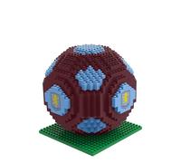 FOCO Officially Licensed Aston Villa FC 3D BRXLZ Bricks Football Construction Toy Model