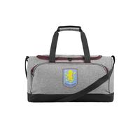 FOCO Officially Licensed Aston Villa FC Grey Football Holdall Duffle Bag