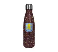 FOCO Officially Licensed Aston Villa FC Paint Splatter 500ml Football Water Bottle