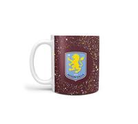 FOCO Officially Licensed Aston Villa FC Paint Splatter Football Mug