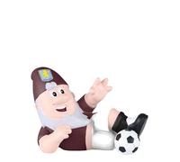 FOCO Officially Licensed Aston Villa FC Sliding Tackle Football Garden Gnome