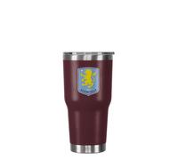 FOCO Officially Licensed Aston Villa FC Football 850ml/30oz Insulated Travel Tumbler