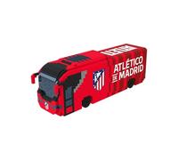 FOCO Officially Licensed Atletico Madrid BRXLZ Bricks 3D Football Team Bus Construction Toy Model