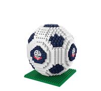 FOCO Officially Licensed Bolton Wanderers FC BRXLZ 3D Bricks Football Construction Toy Model
