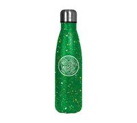 FOCO Scottish Premiership SPFL Football Celtic Fan Thermal Paint Splatter Insulated 500ml Bottle