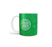 FOCO Scotish Premier League SPL Football Celtic Fan Paint Splatter Coffee Tea 375ml Mug