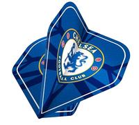 FOCO Officially Licensed Chelsea Football Club The Blues FC 100 Micron No 2 Shape Dart Flights, Patterned, 1 Set of 3 Flights (F3887)
