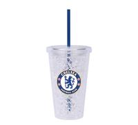 FOCO Officially Licensed Football Freezer Tumbler with Straw | 450ml (Chelsea FC)