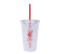 FOCO Officially Licensed Football Freezer Tumbler with Straw | 450ml (Liverpool FC)
