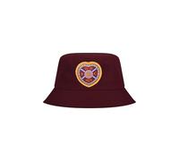 FOCO Officially Licensed Football Heart of Midlothian FC Unisex Geo Print Reversible Bucket Hat