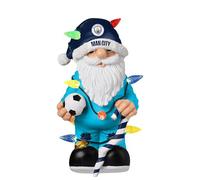 FOCO Officially Licensed Football Light Up Christmas Gnome (Manchester City FC)