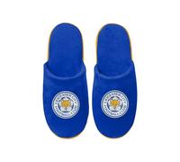 FOCO Officially Licensed Leicester City Split Colour Slide Football Slippers Small 6-7