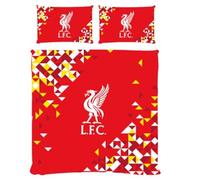 FOCO Officially Licensed Liverpool FC Double Duvet Cover Bedding Particle Set