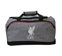 FOCO Officially Licensed Liverpool FC Grey Duffle Bag