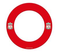 FOCO Officially Licensed Liverpool Football Club Dart Board Surround for Metal Darts, Club Crest (SU188)