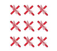 FOCO Officially Licensed Liverpool Special Edition Football Club Dart Flights Extra Thick 75 Micron - 3 Sets per pack (9 darts Flights in total) - Professional Darts Accessories