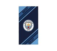 FOCO Officially Licensed Manchester City FC Dark Rayz Beach Towel