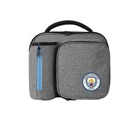 FOCO Official Manchester City FC Football Lunch Bag with Bottle Holder