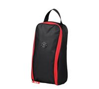 FOCO Officially Licensed Manchester United FC Black Football Boot Bag Red Zip